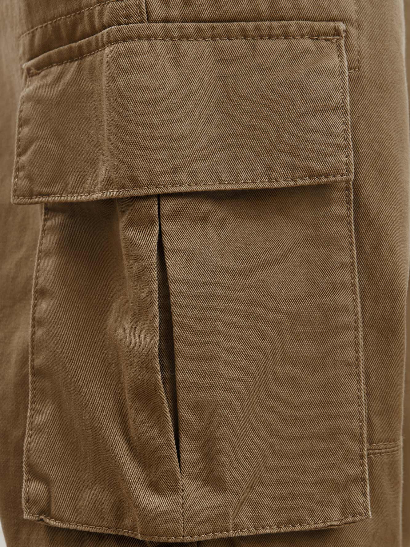 изображение брюки-карго из 100% хлопка