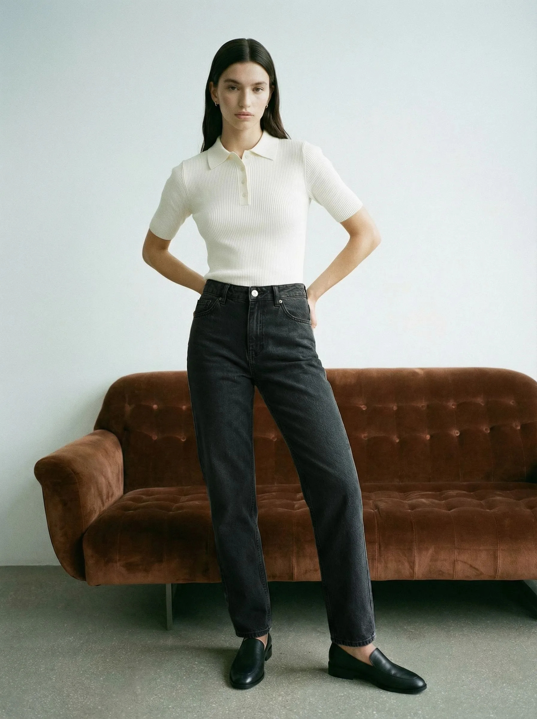 Джинсы МOM FIT