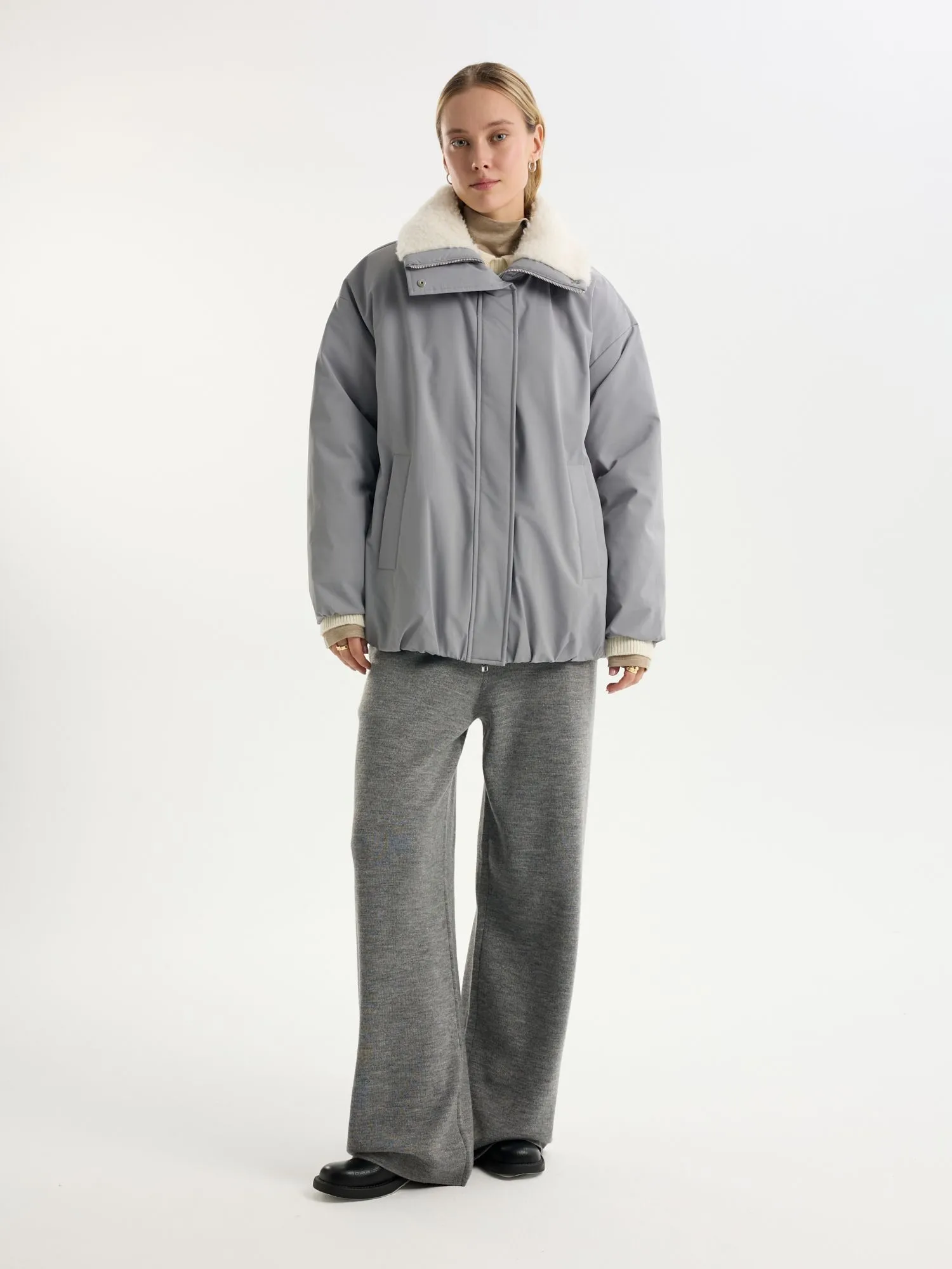 Утепленная куртка из переработанного океанического пластика