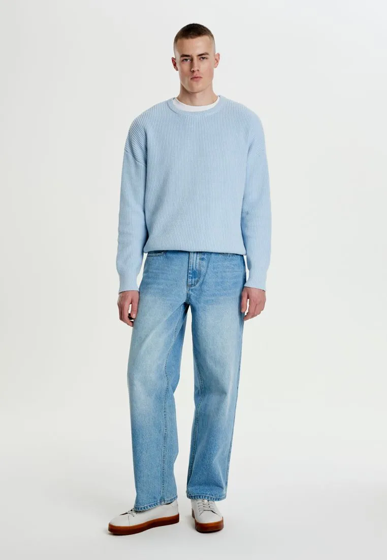 Oversize джемпер из хлопка