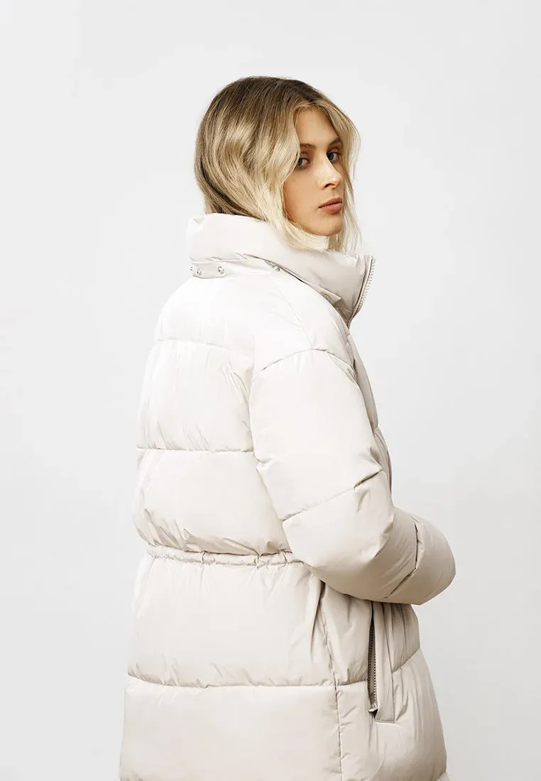 Удлиненная куртка свободного силуэта