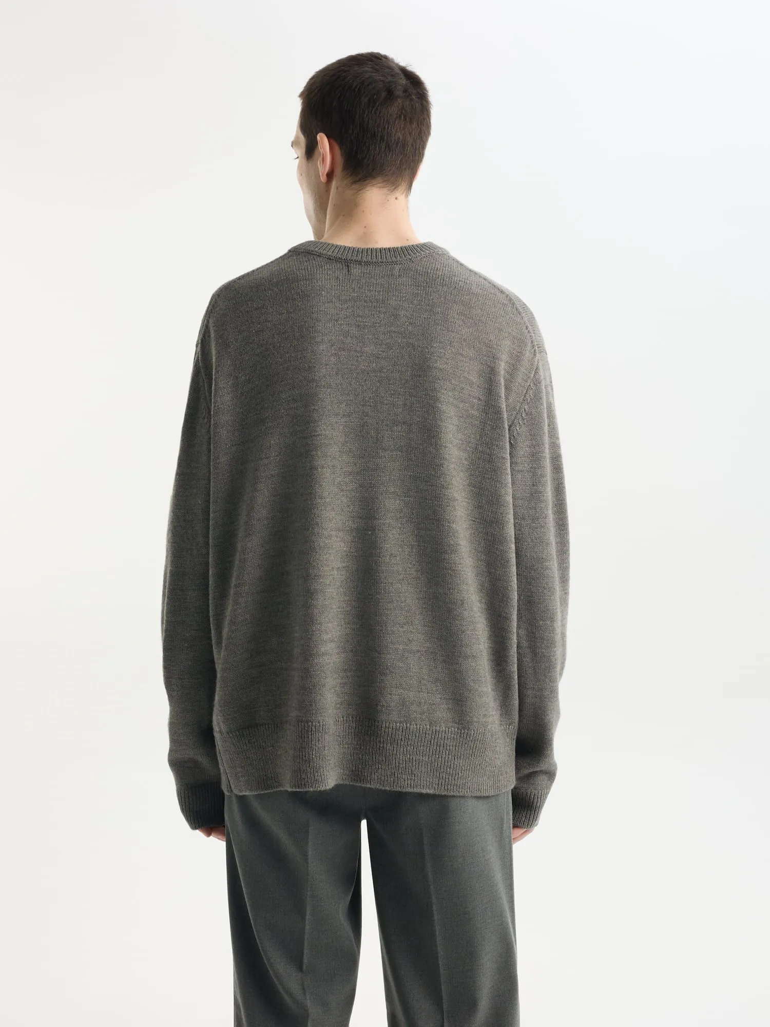 Базовый джемпер с добавлением шерсти