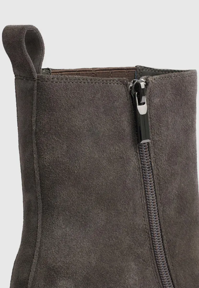 Казаки из натуральной замши