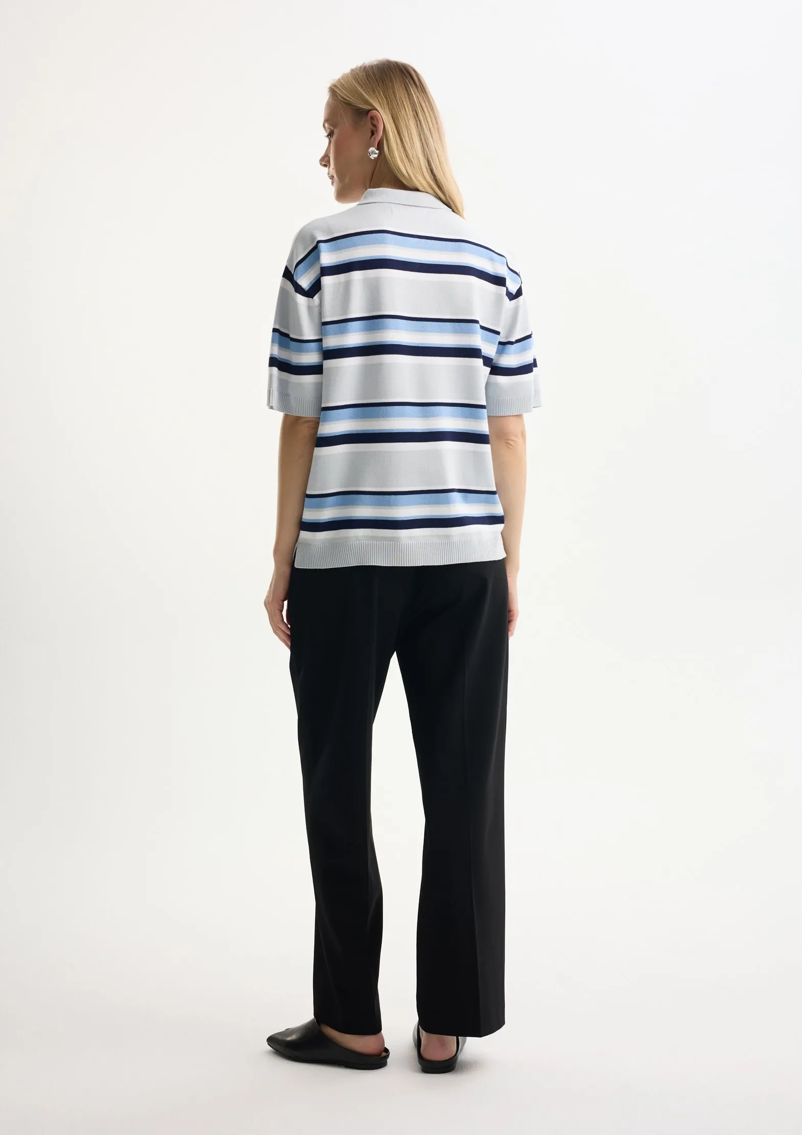 Рубашка-поло с вискозой