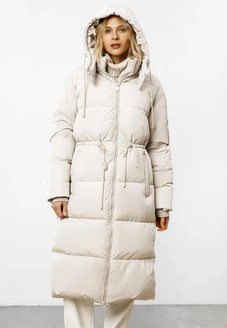 Удлиненная куртка свободного силуэта