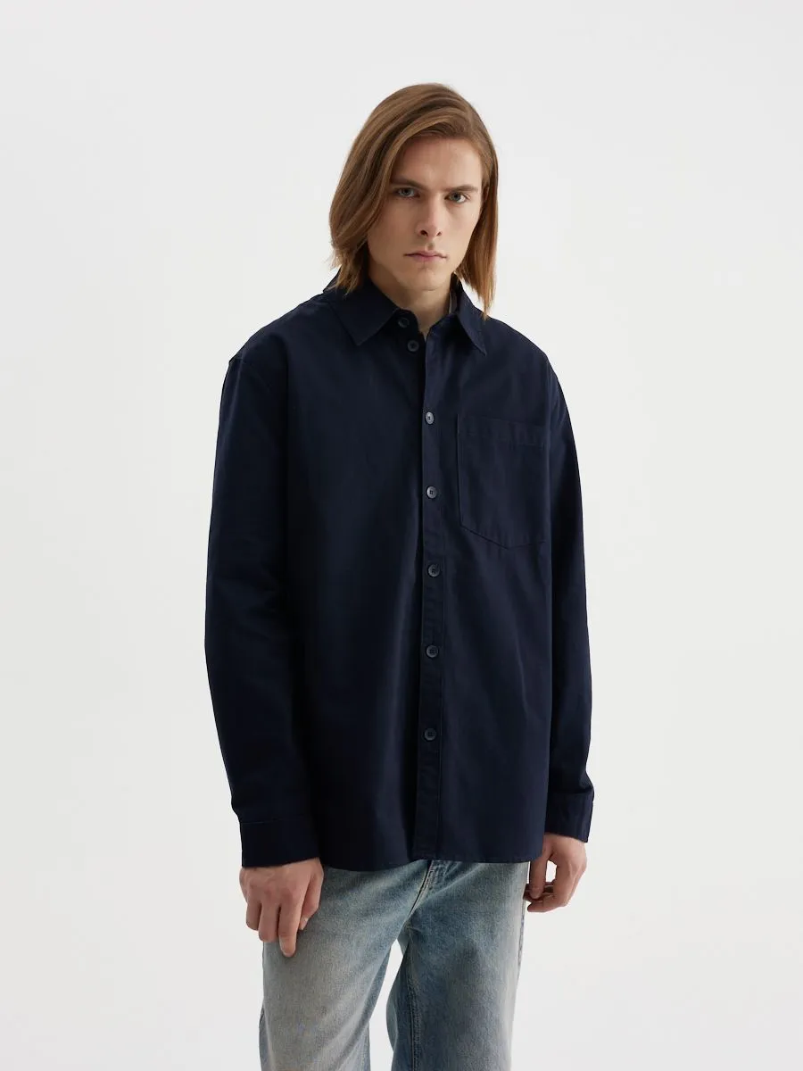 Базовая рубашка из 100% хлопка