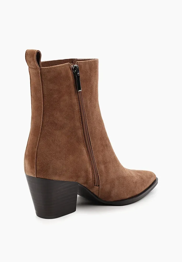 Казаки из натуральной замши