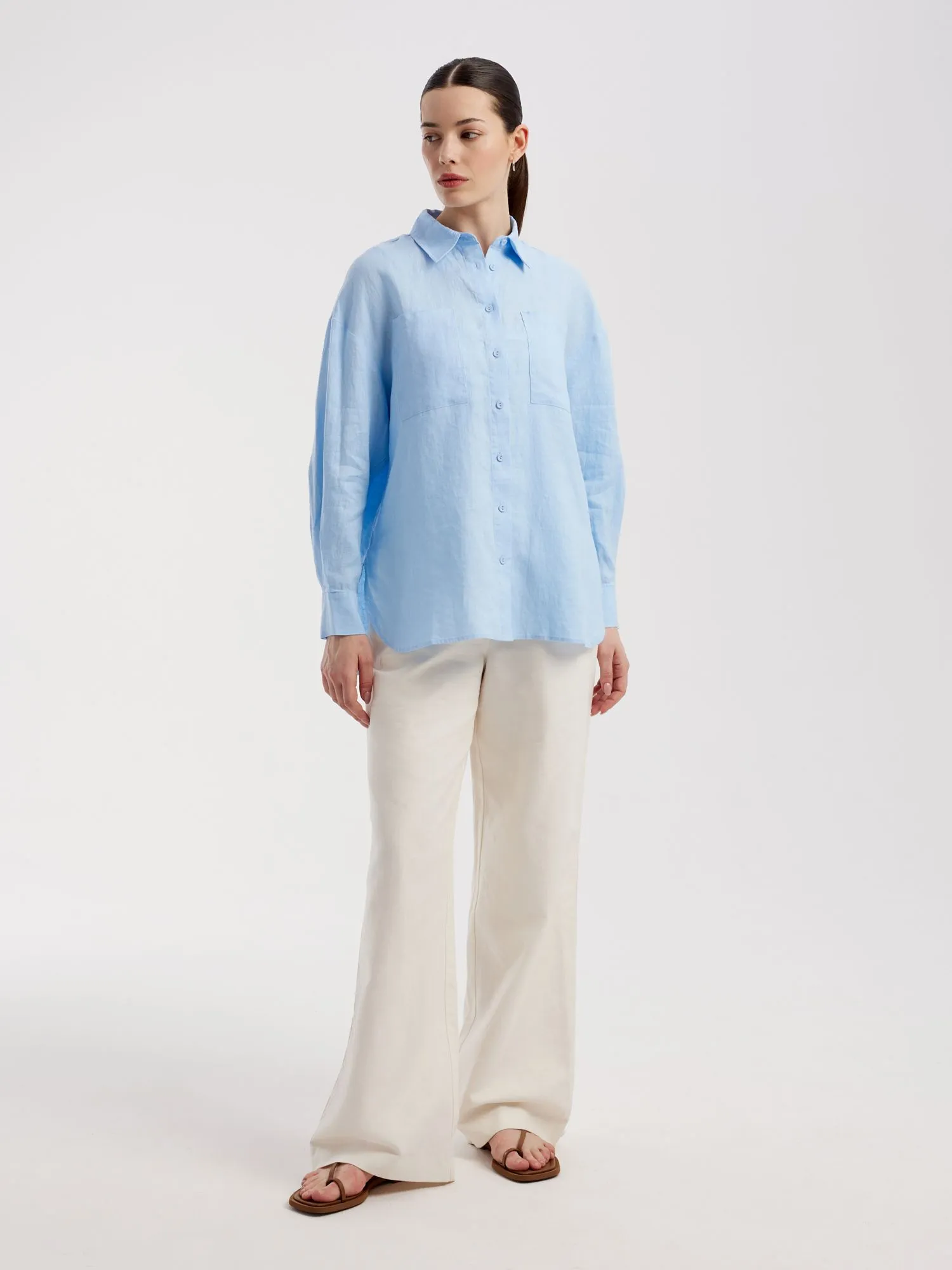 Рубашка из натурального льна