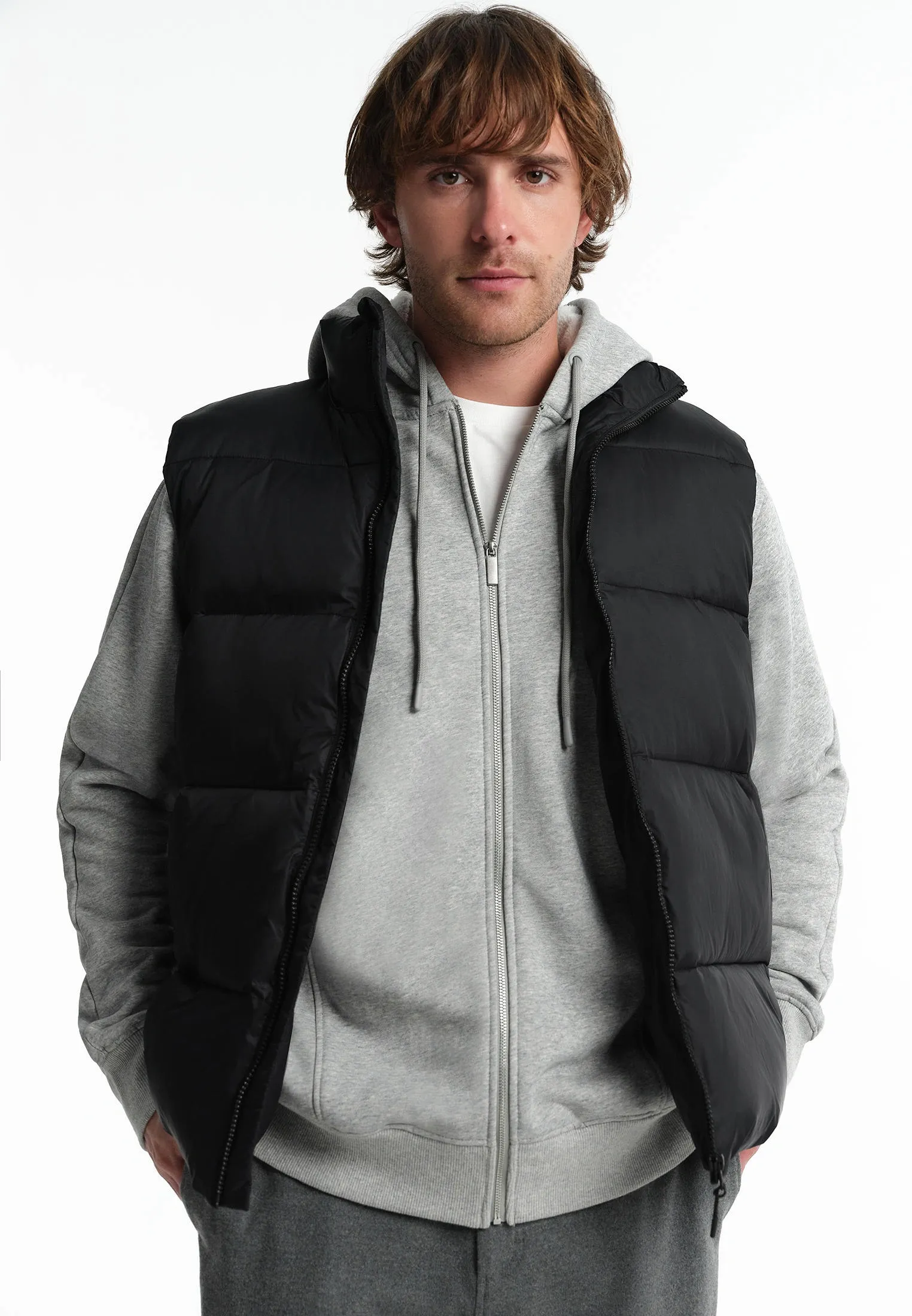 Утепленная oversize толстовка