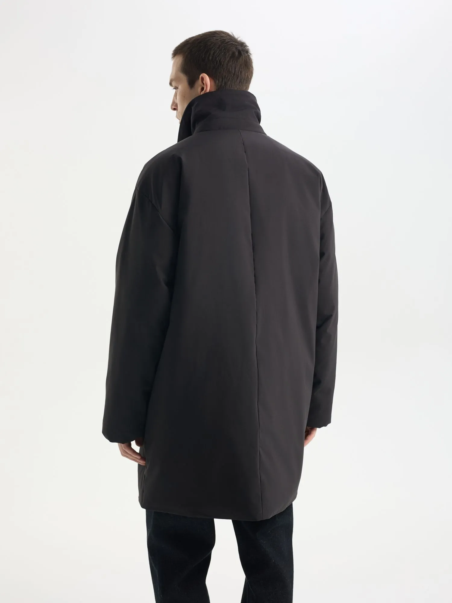 Утепленное пальто на мембране