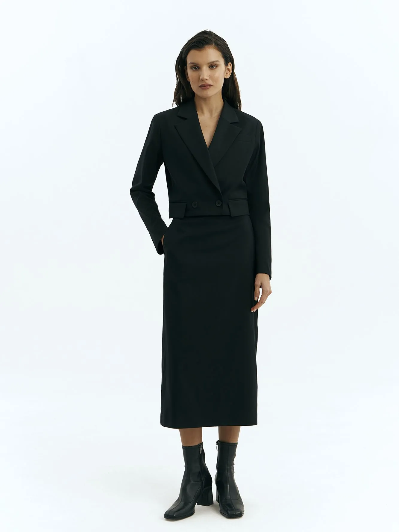 Облегающая юбка приталенного силуэта