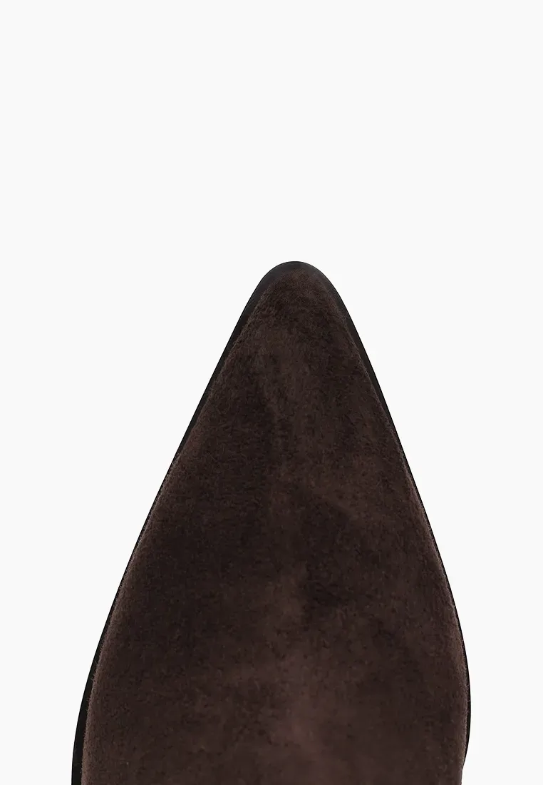 Казаки из натуральной замши