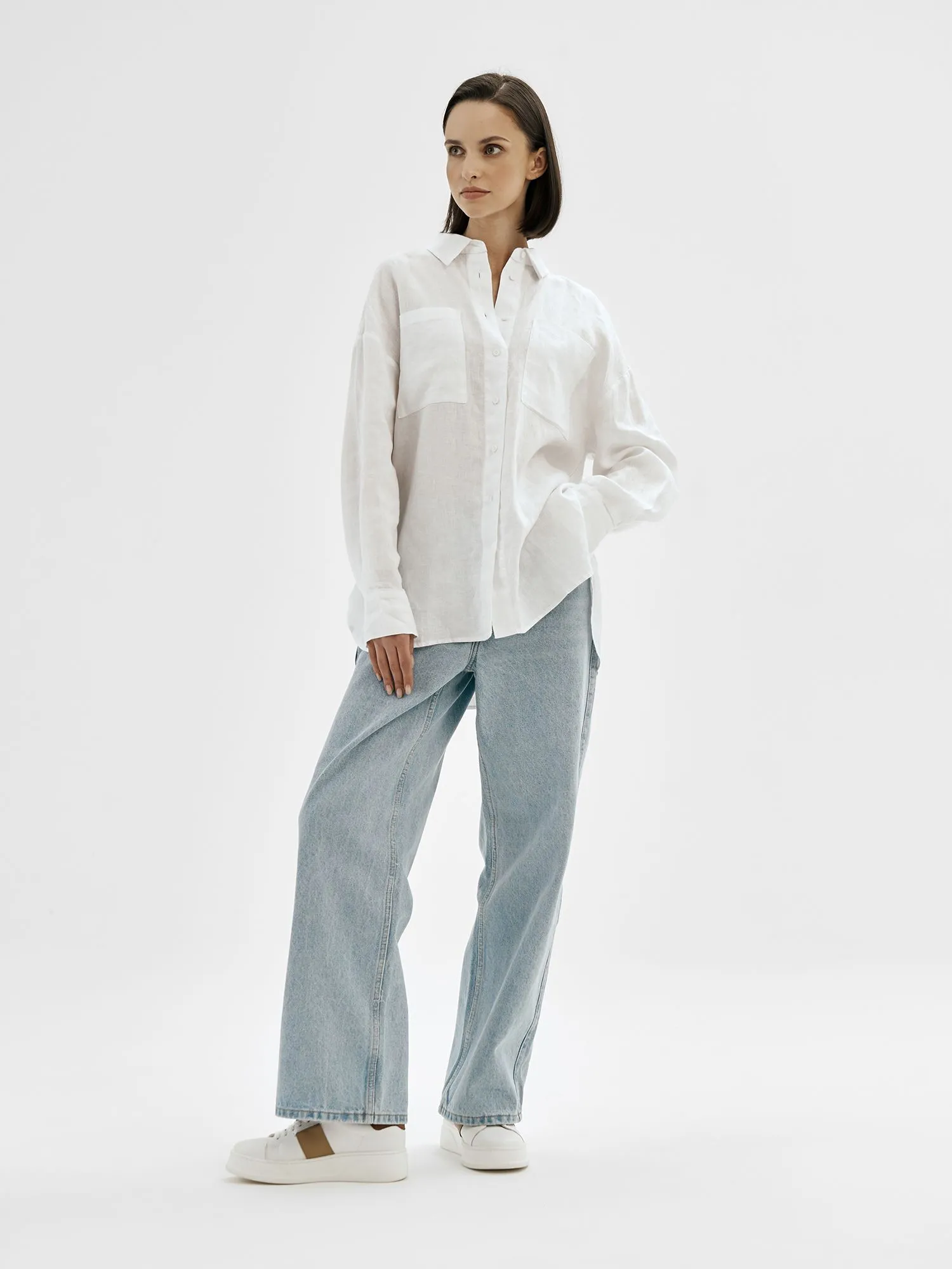 Льняная рубашка