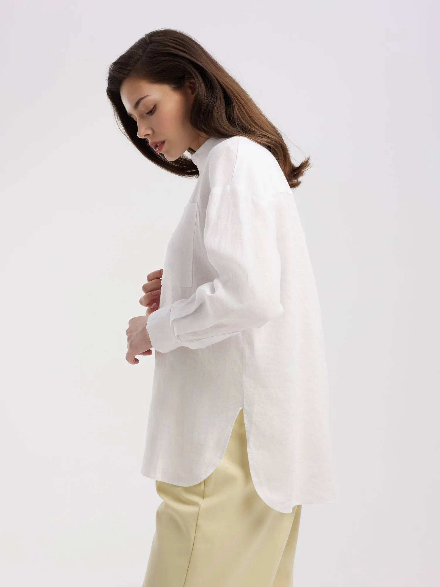 Рубашка из натурального льна