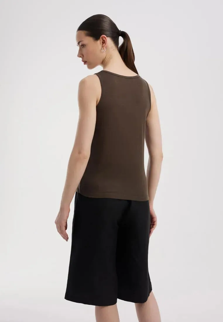 Трикотажный топ с лиоцеллом