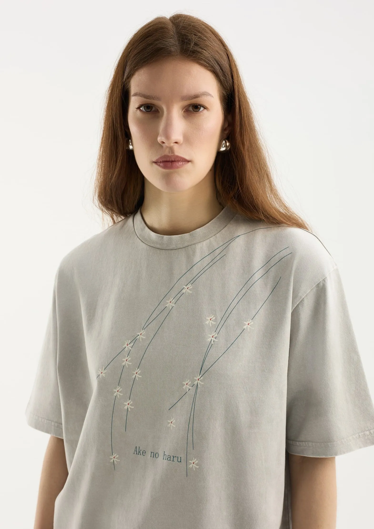 Футболка из 100% хлопка с эффектом стирки