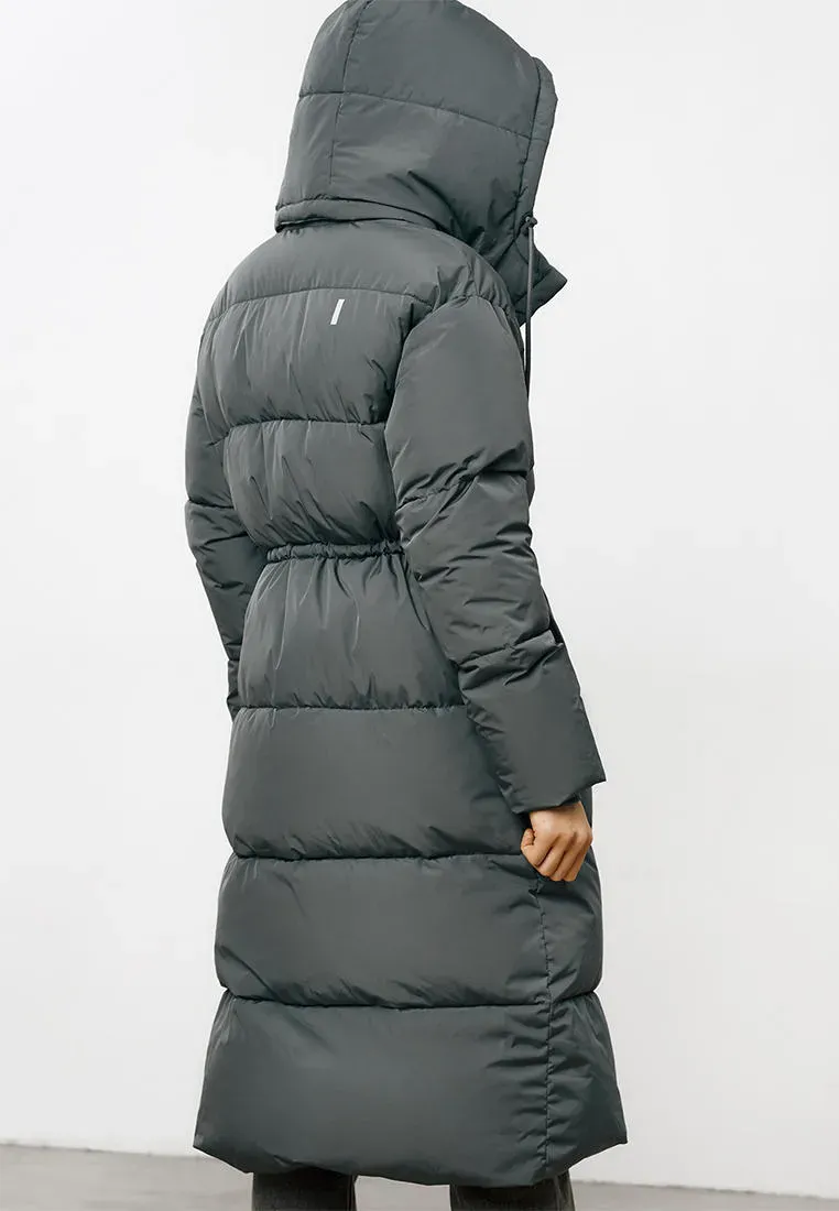 Удлиненная куртка свободного силуэта