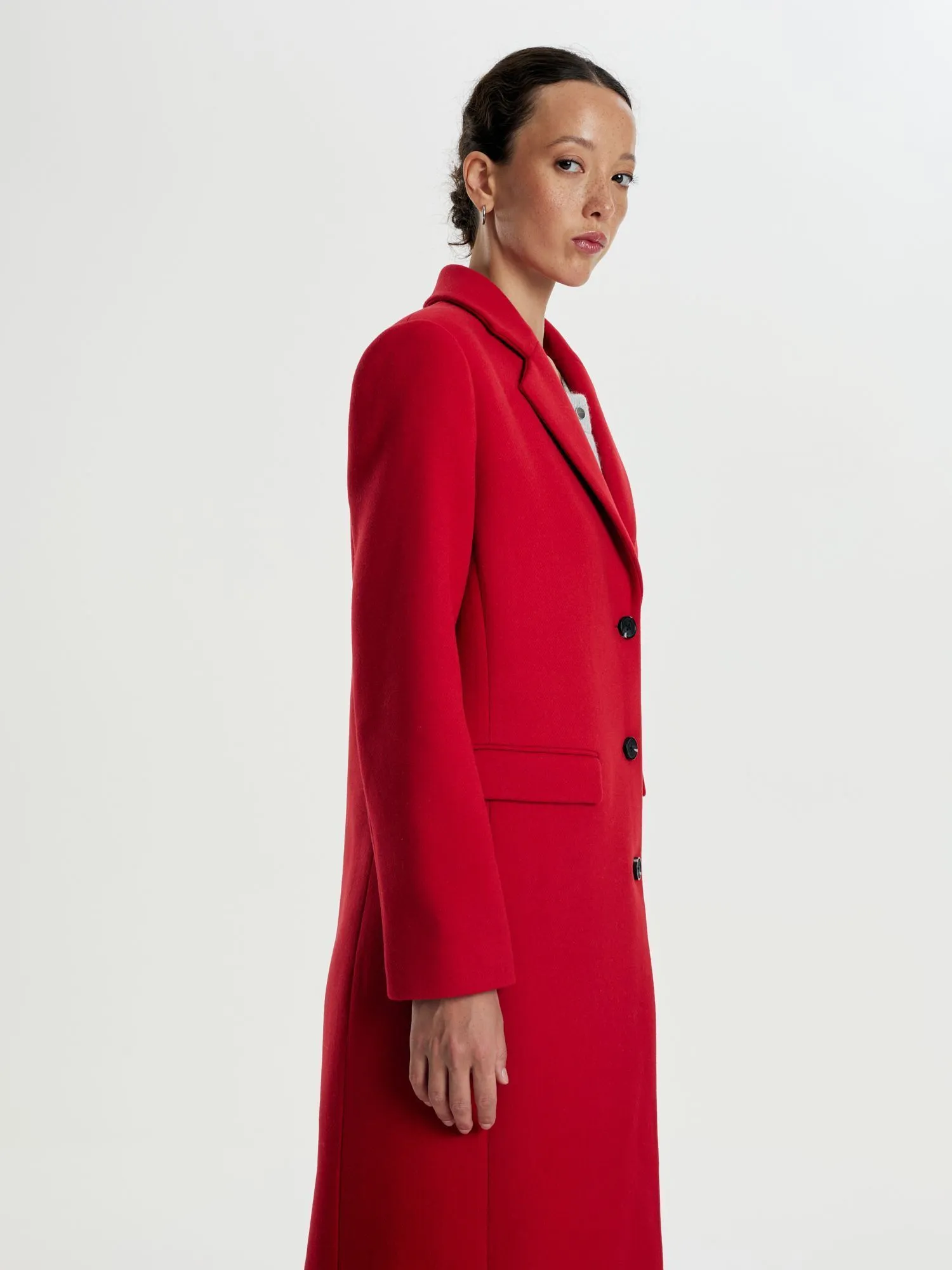 Пальто с добавлением шерсти