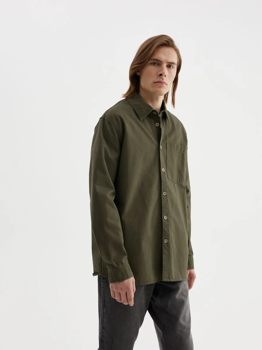 Базовая рубашка из 100% хлопка