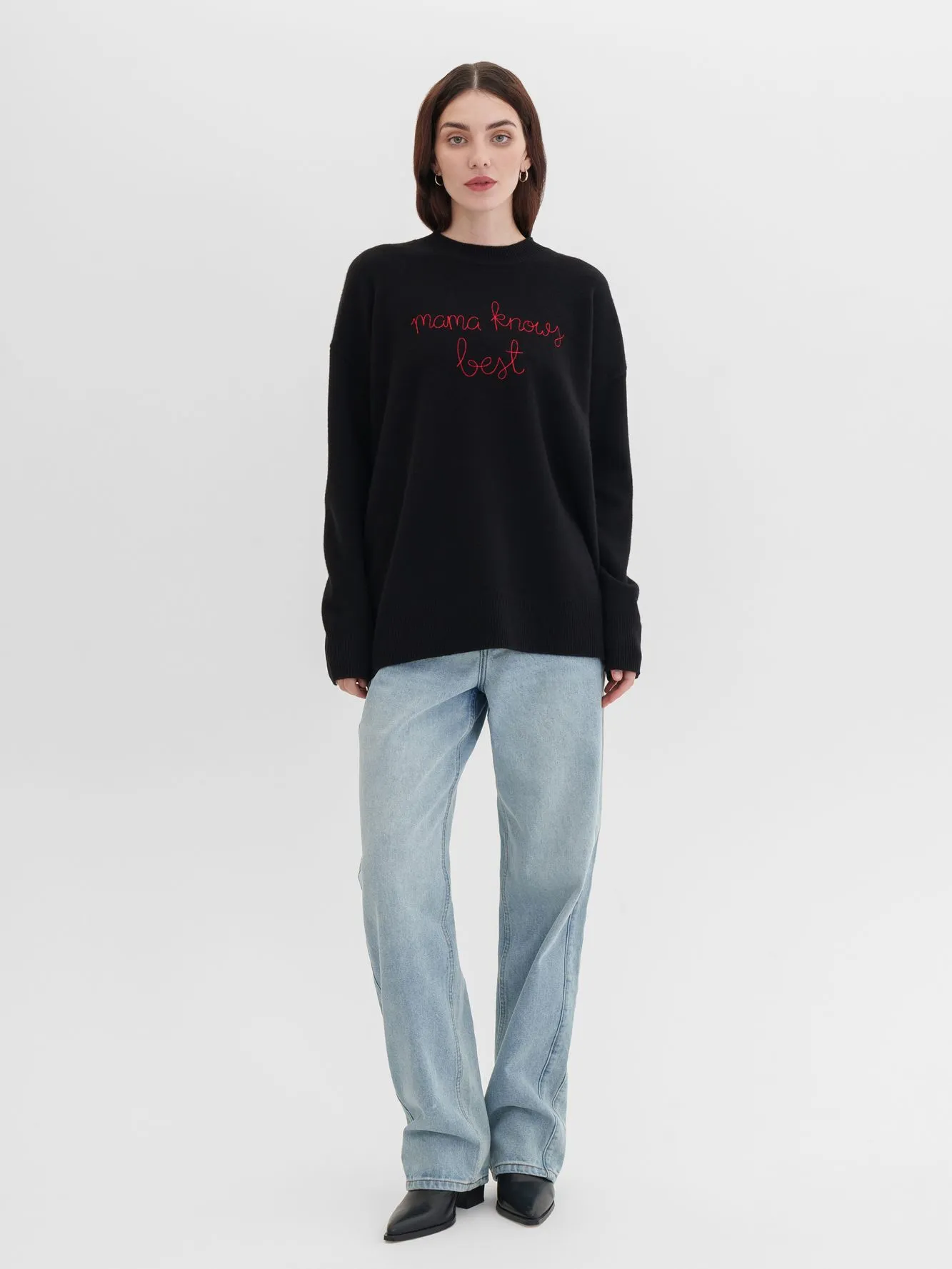 Джемпер из 100% шерсти