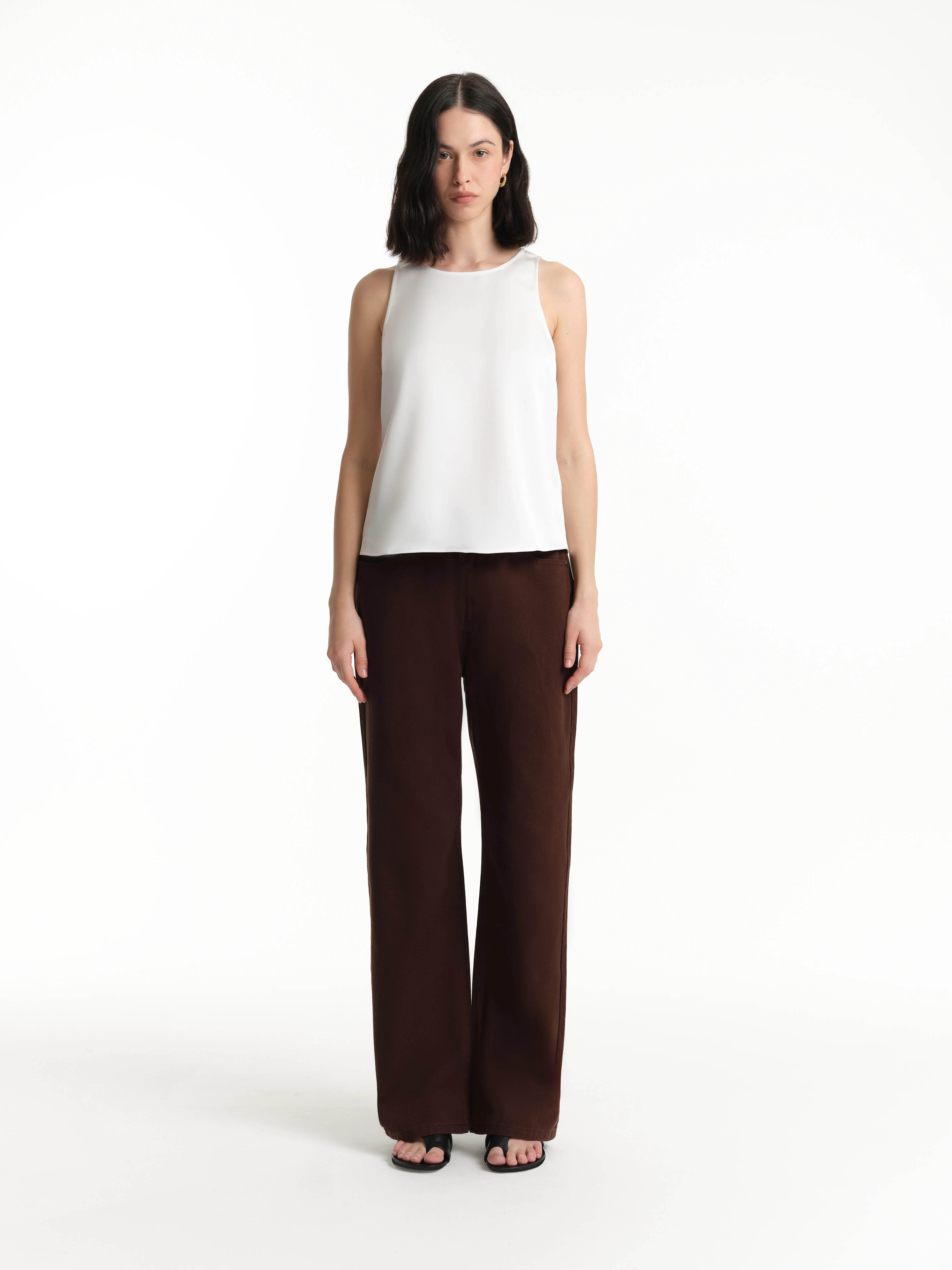 Топ из переработанного полиэстера