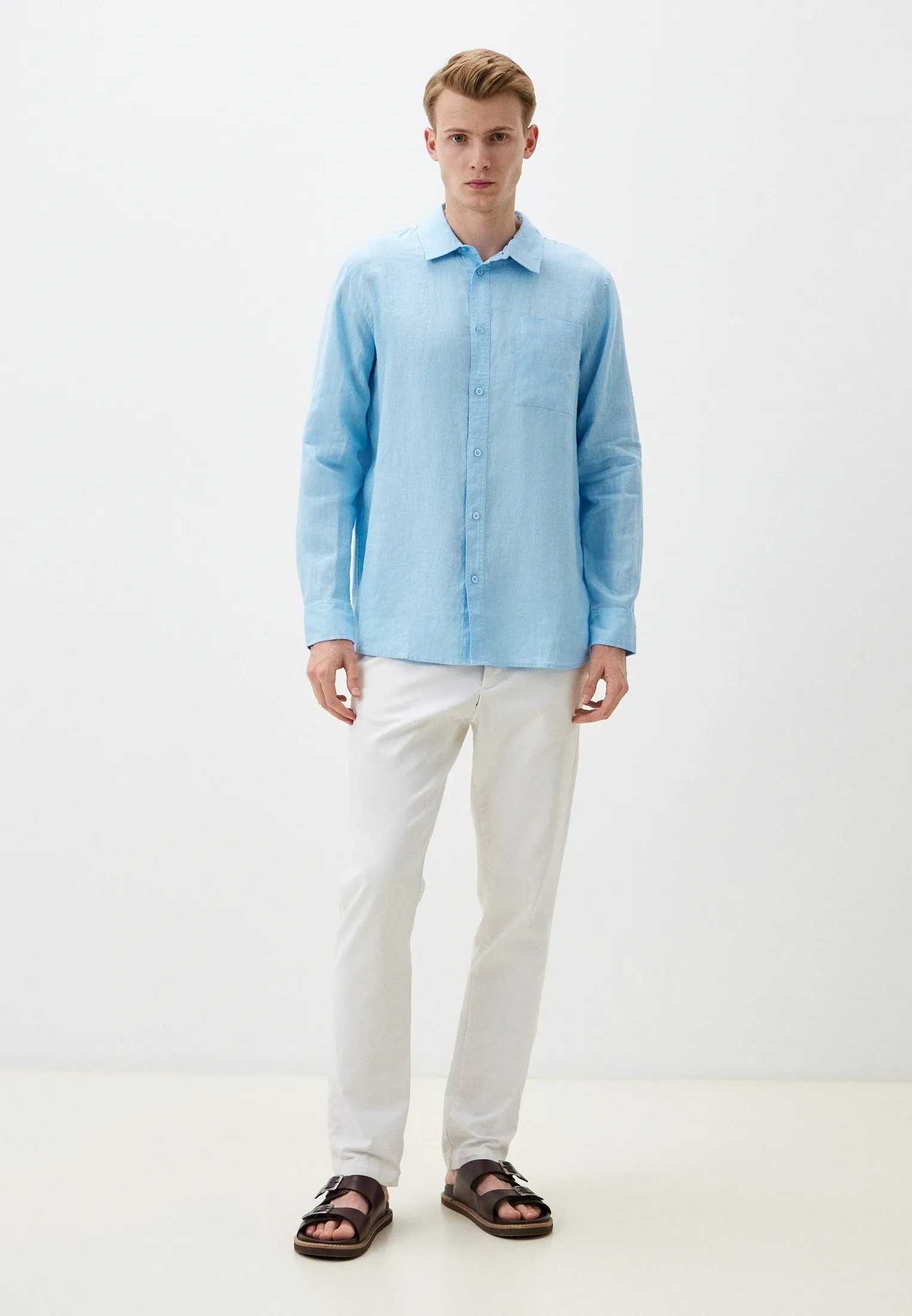 Рубашка из натурального льна