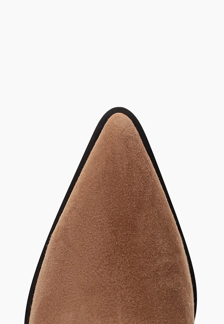 Казаки из натуральной замши