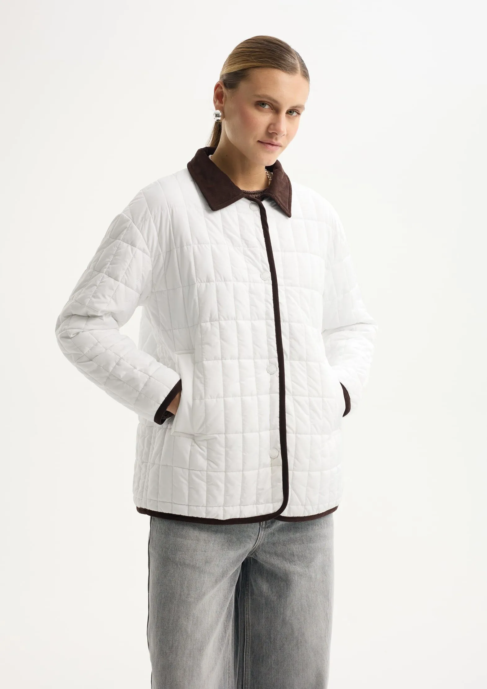 Стеганая куртка с водоотталкивающей пропиткой