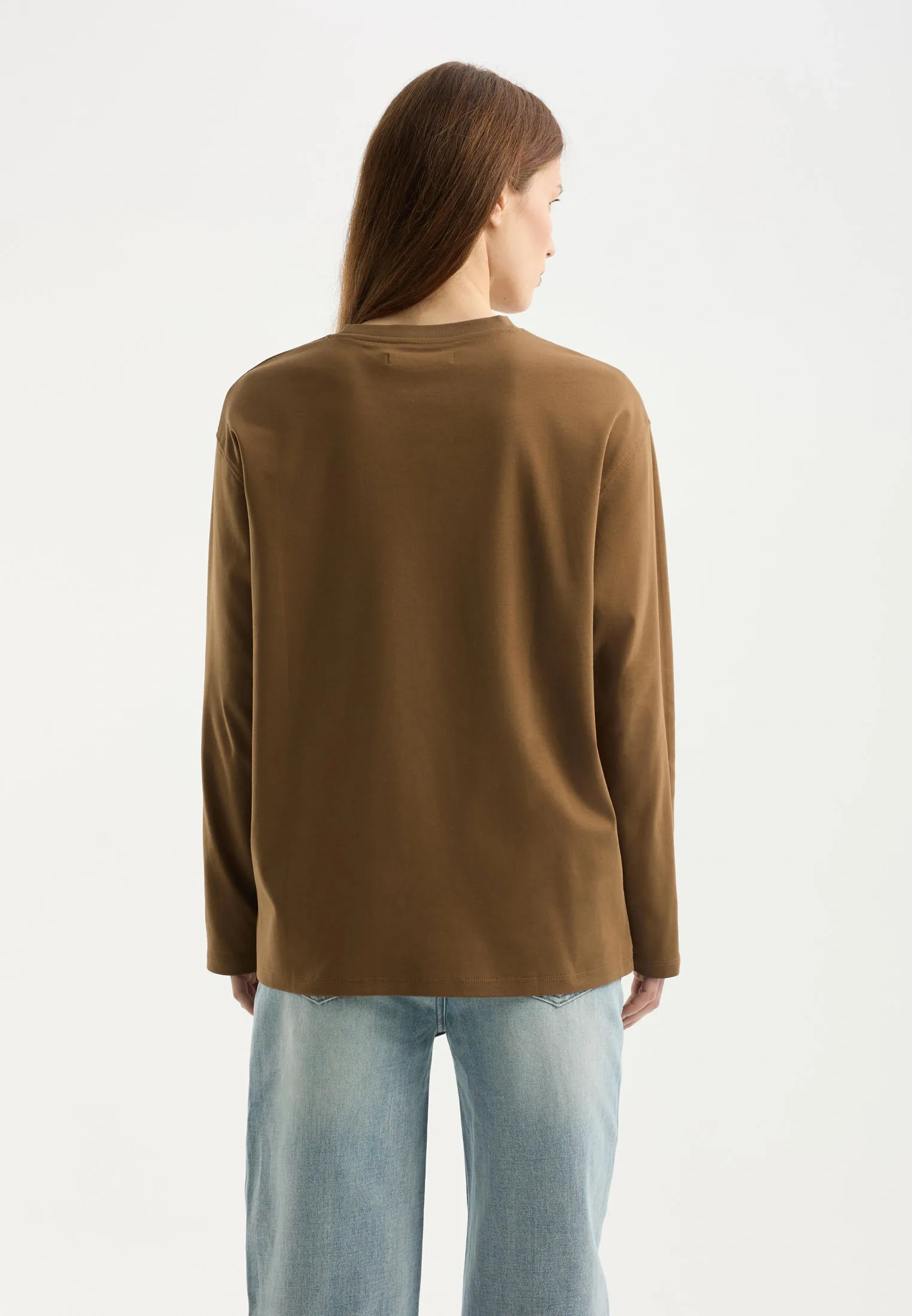 Базовый лонгслив из 100% хлопка