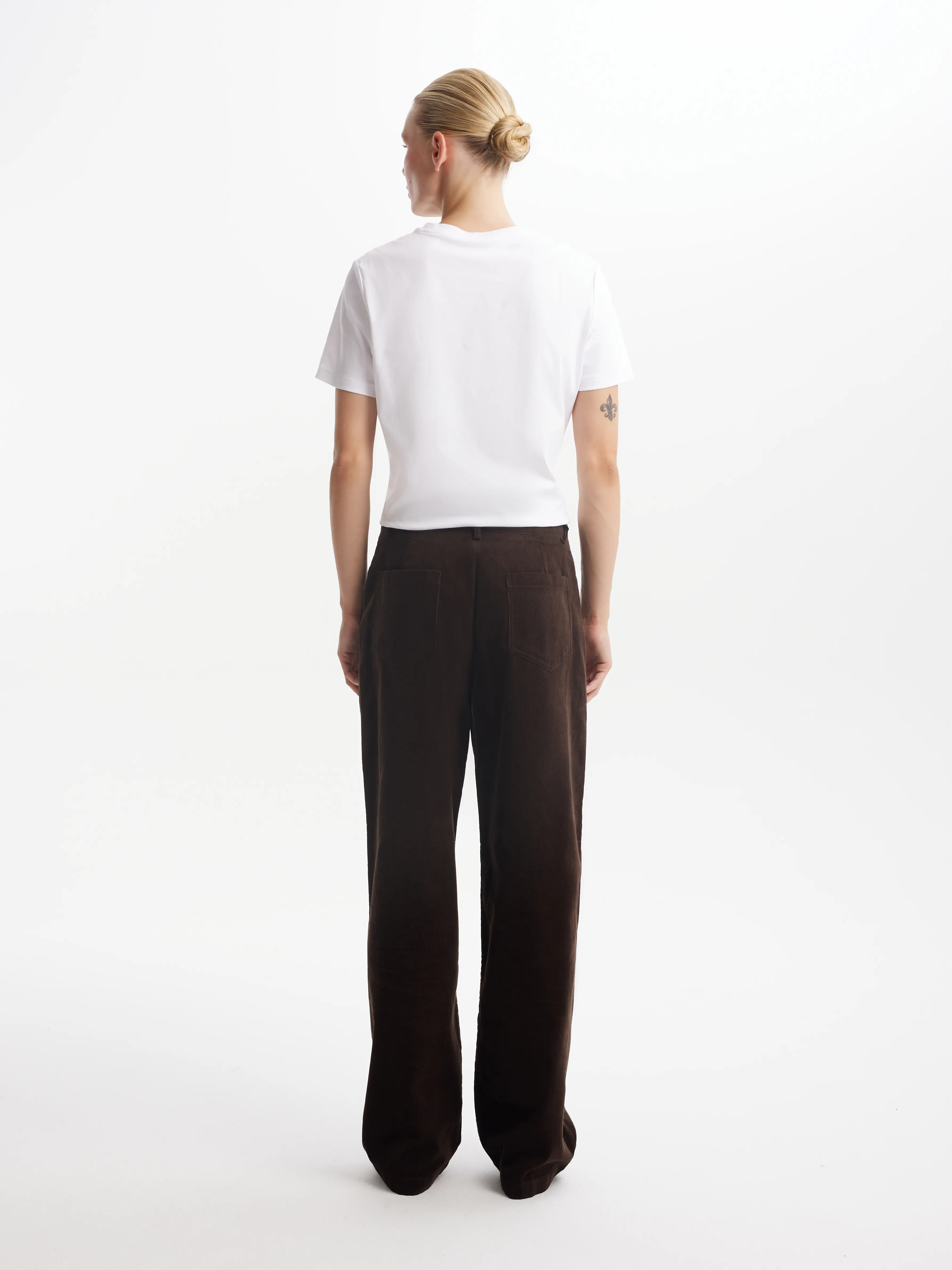 Брюки из вельвета