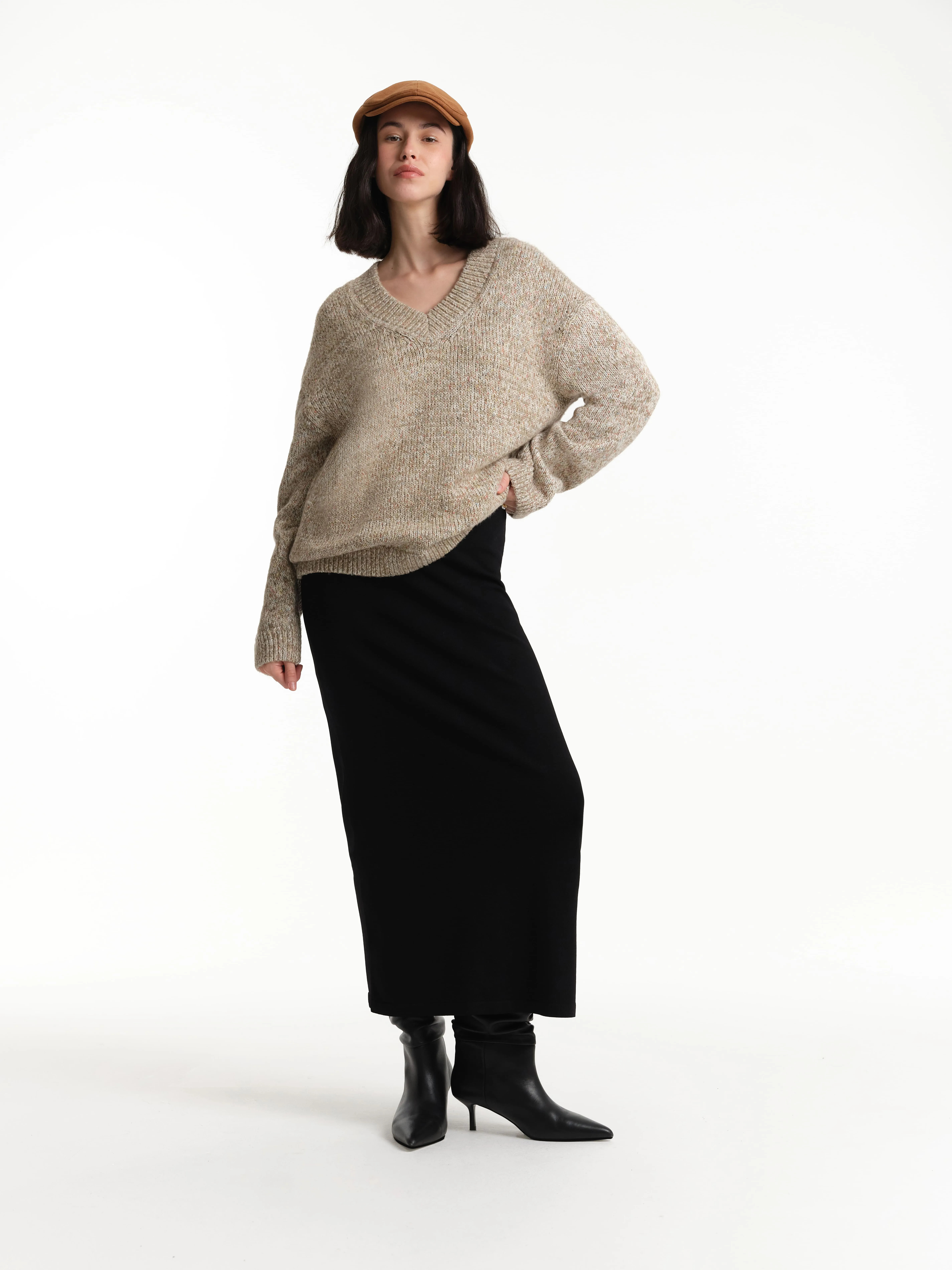 Свитер с хлопком