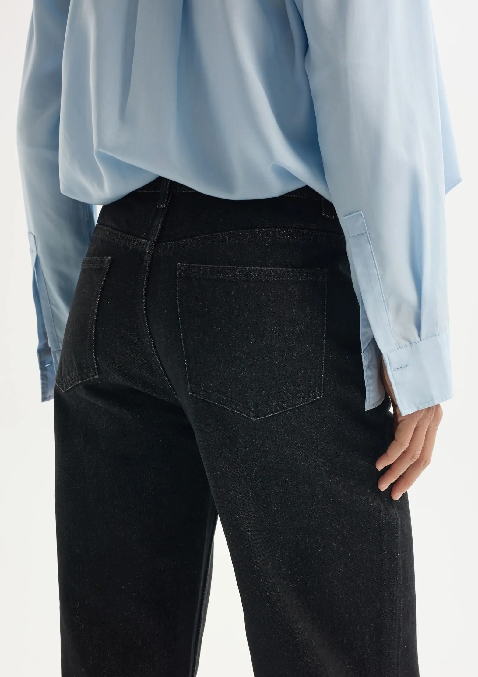 Прямые джинсы из 100% хлопка