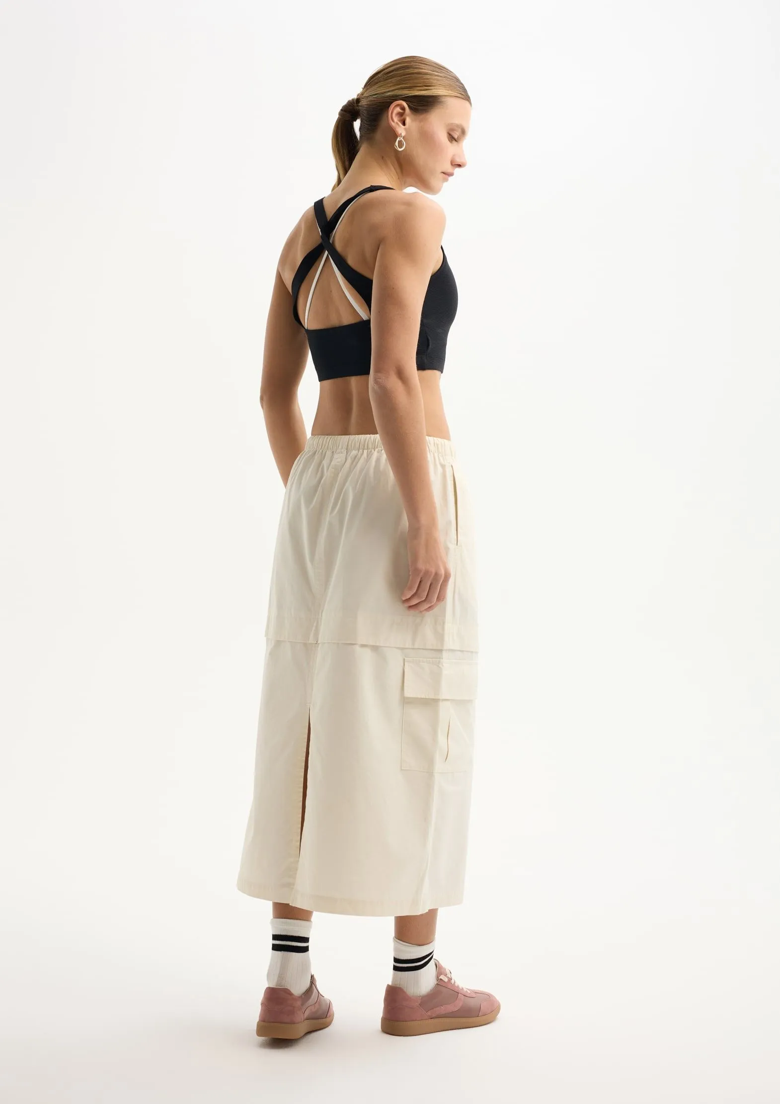 Юбка макси из 100% хлопка