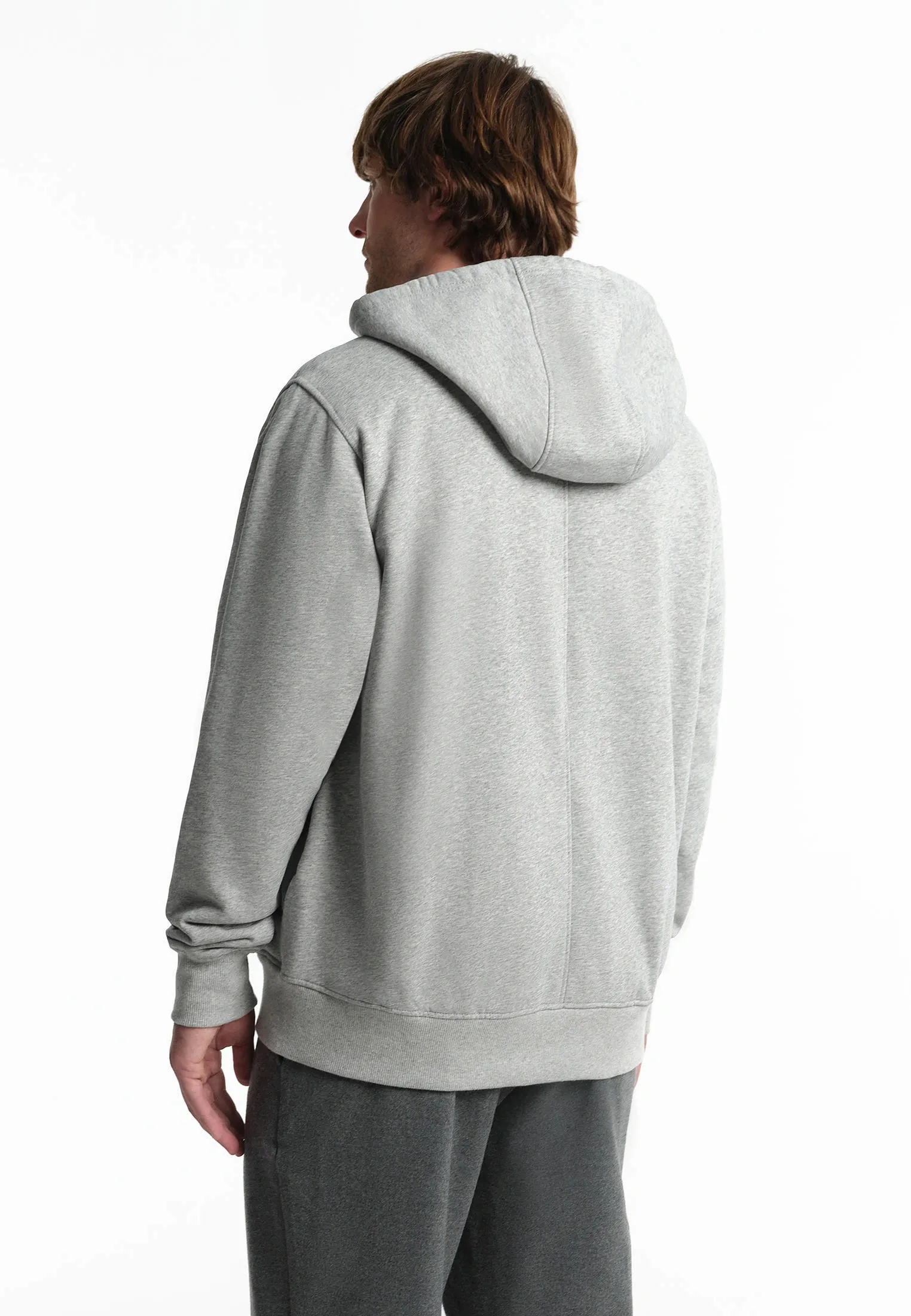 Утепленная oversize толстовка