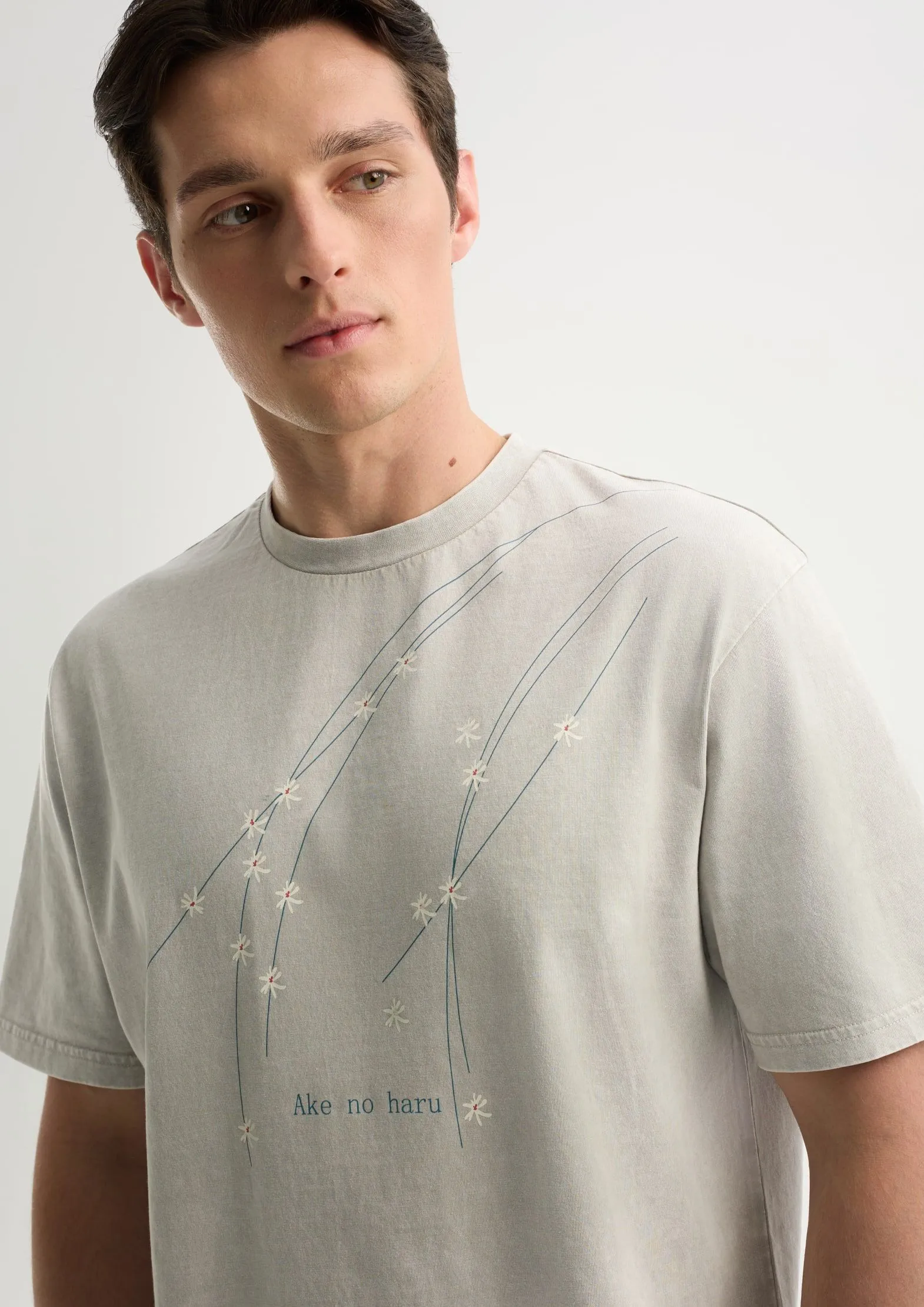 Футболка из 100% хлопка с эффектом стирки