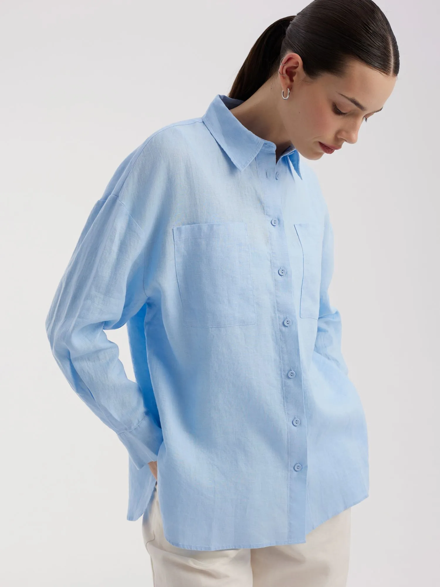 Рубашка из натурального льна