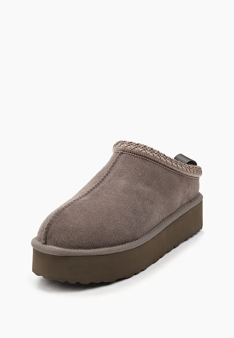 Мюли из натуральной замши