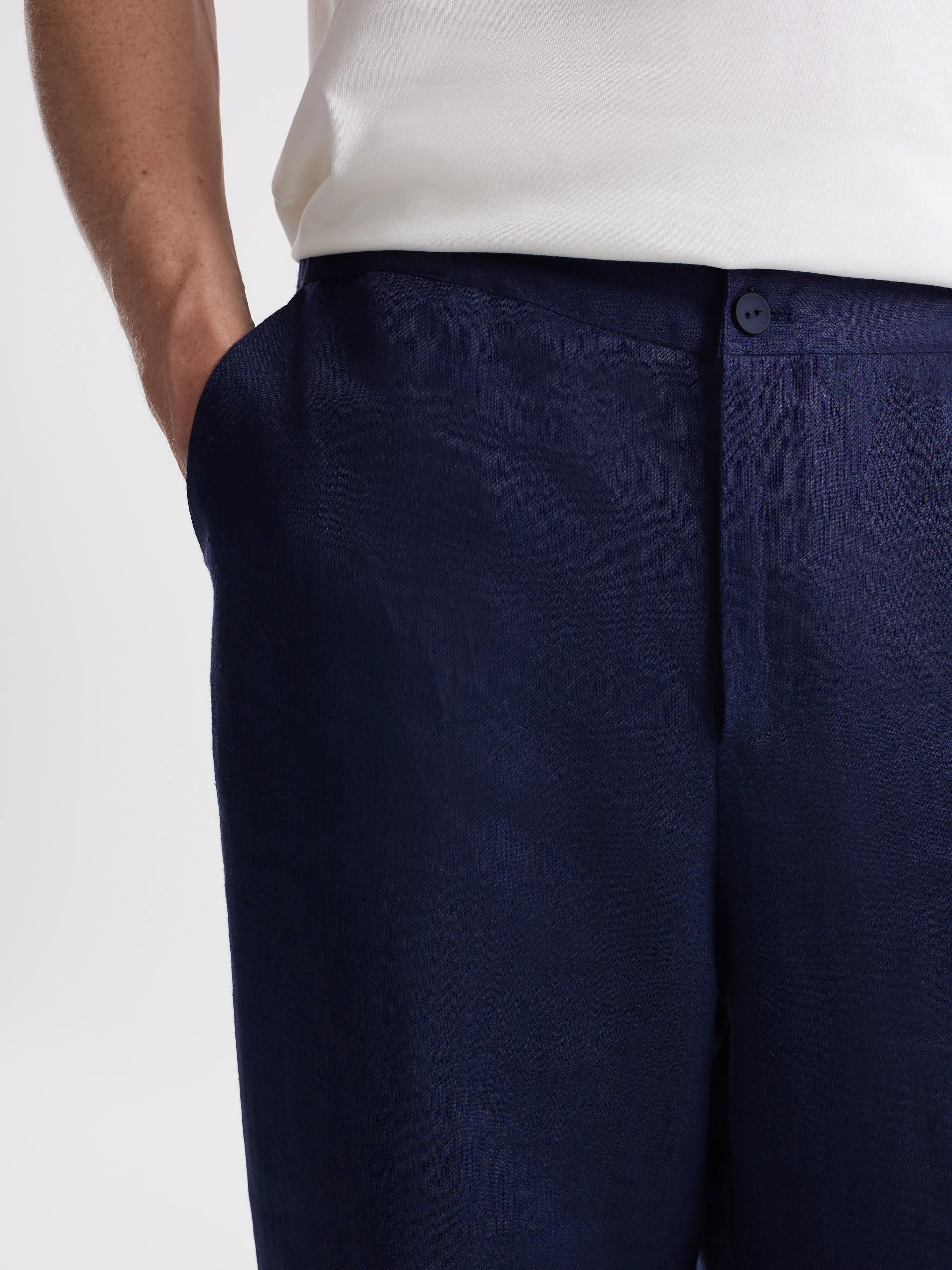 Брюки из 100% натурального льна