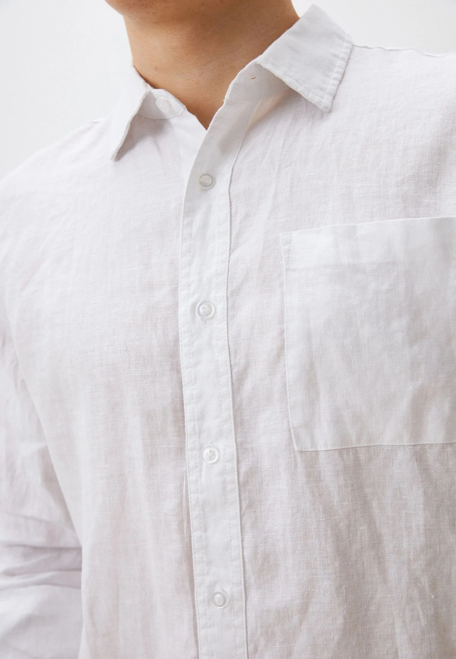 Льняная рубашка