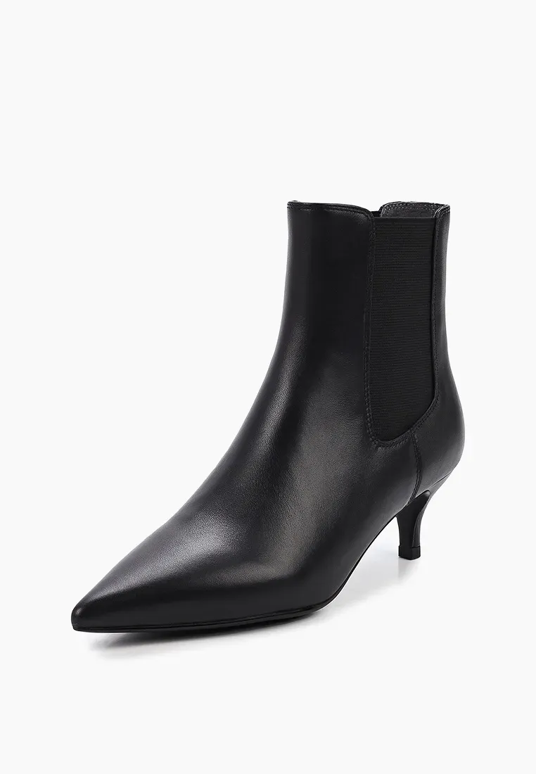 Ботильоны из 100% натуральной кожи