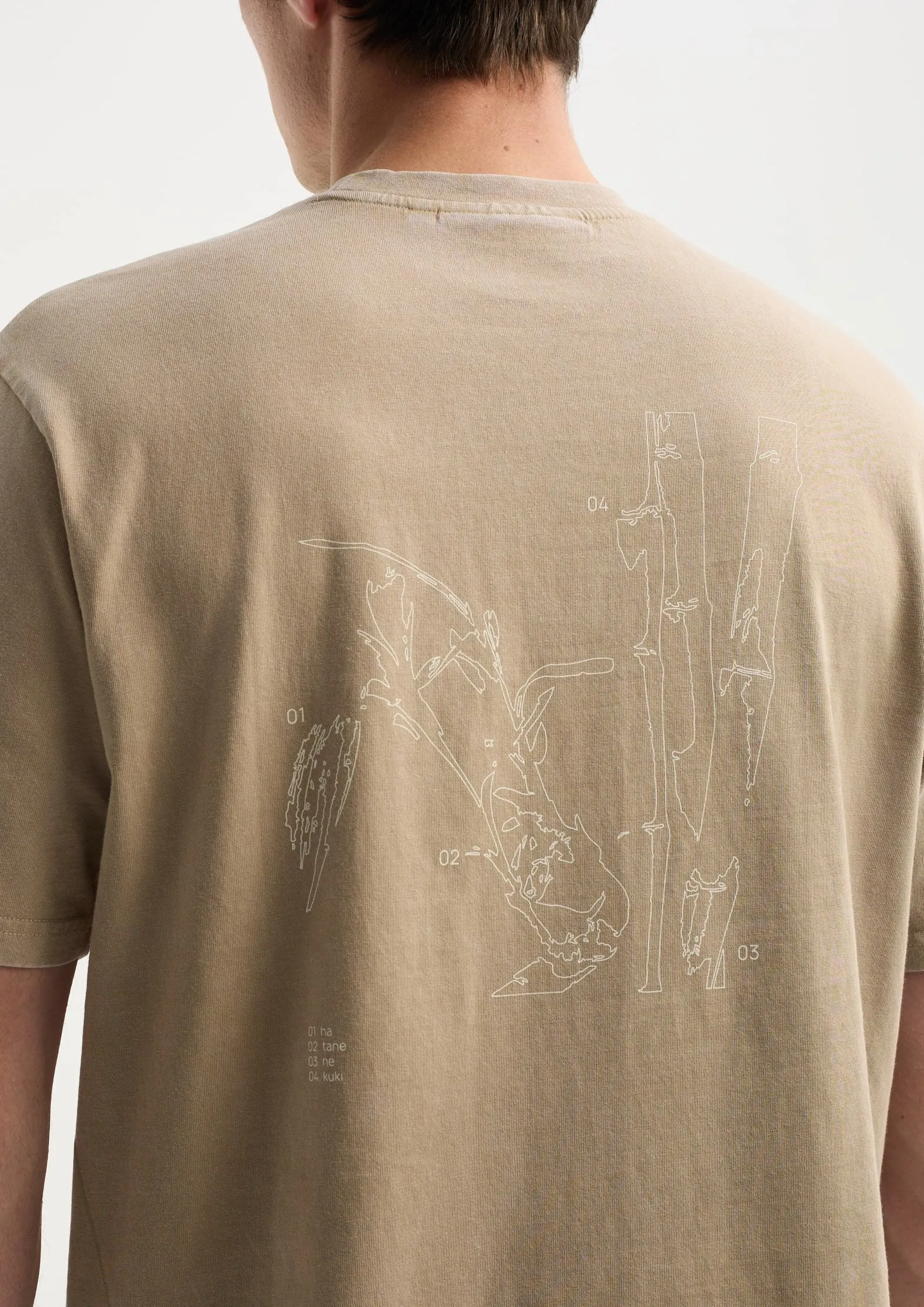 Футболка из 100% хлопка с эффектом стирки