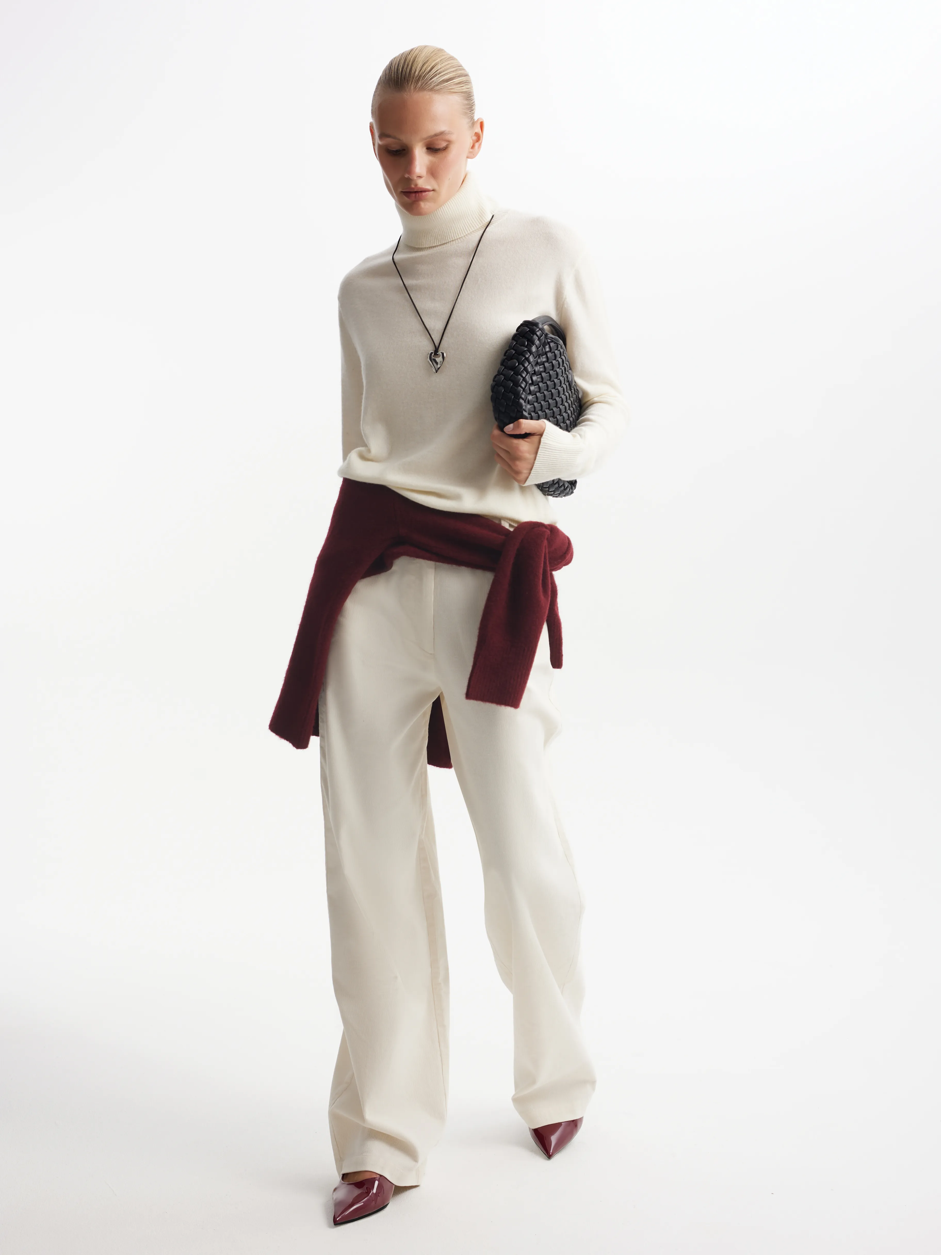 Брюки из вельвета