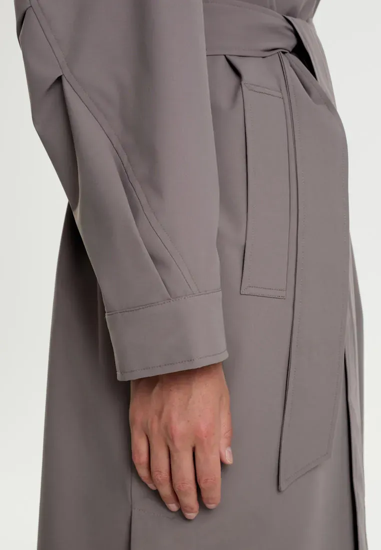 Классический тренч из переработанного океанического пластика