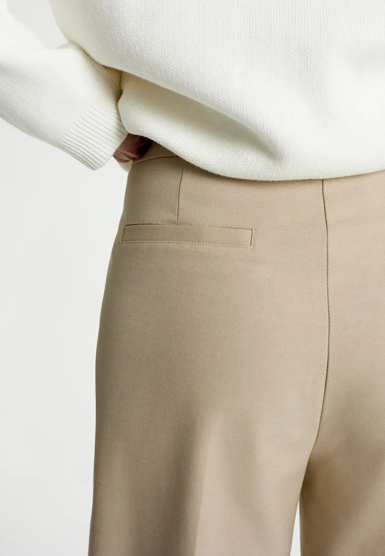 Брюки из поливискозы с шерстью