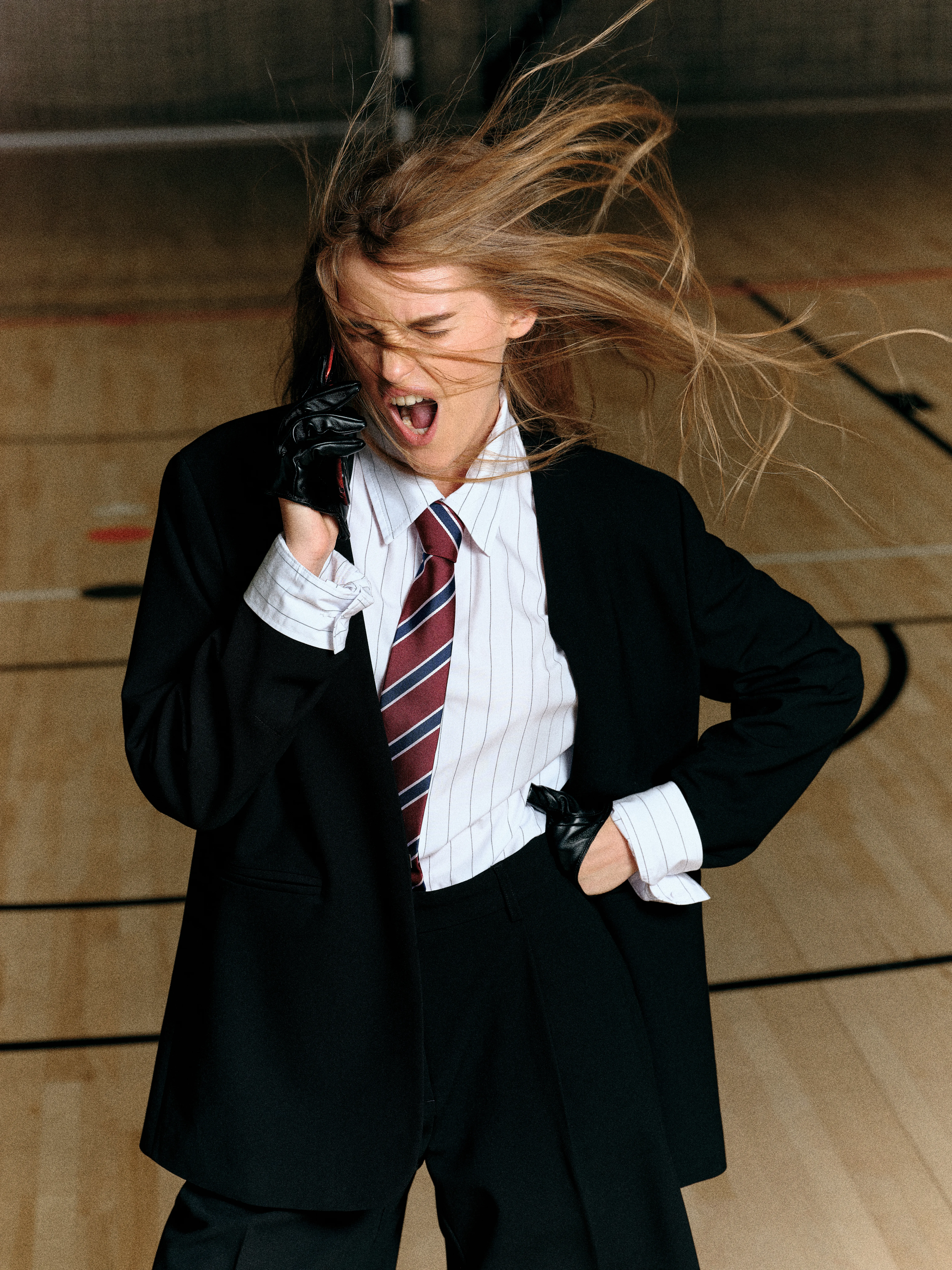 Жакет из костюмной поливискозы с добавлением шерсти