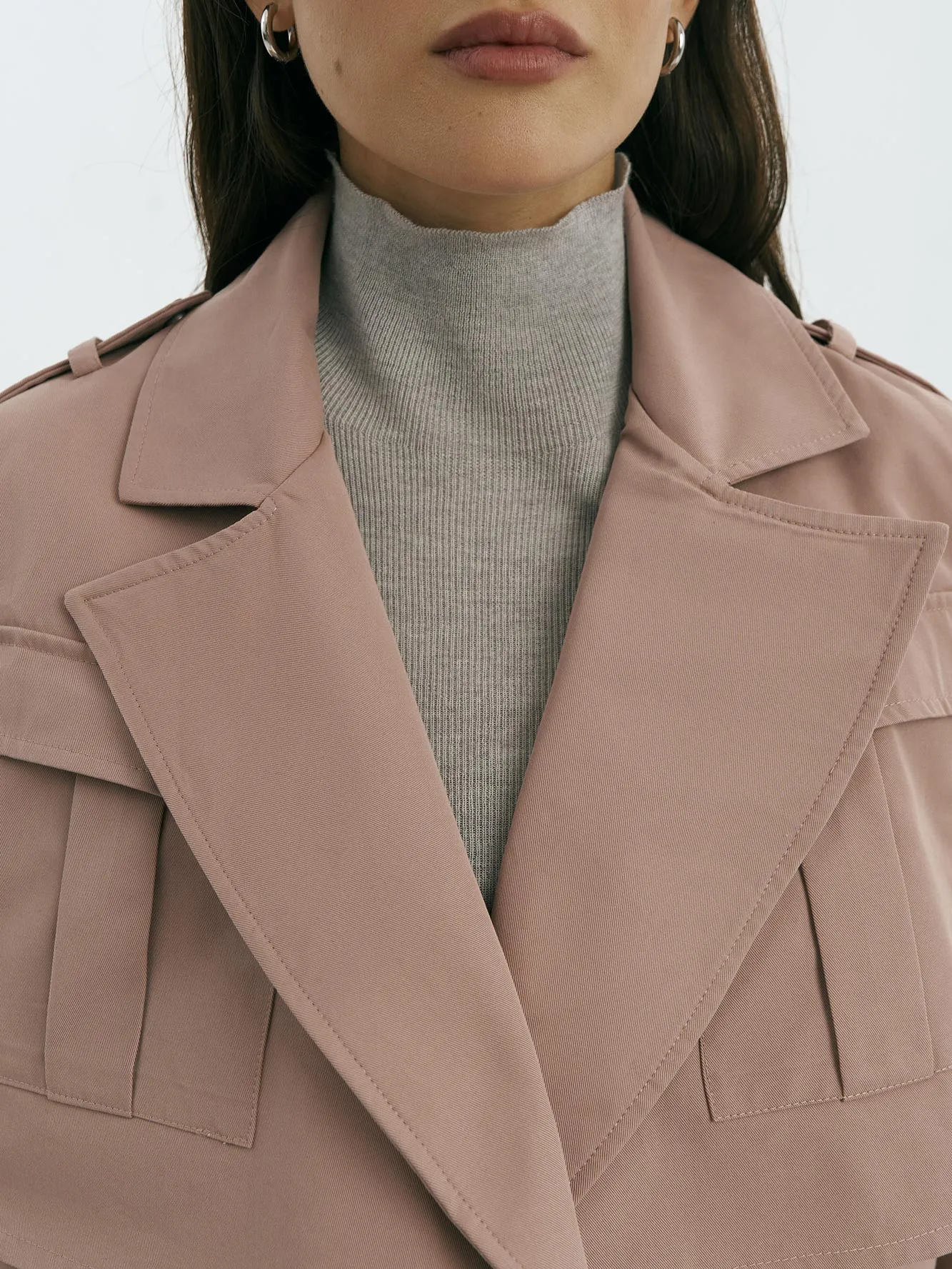 Тренч с влагозащитной пропиткой