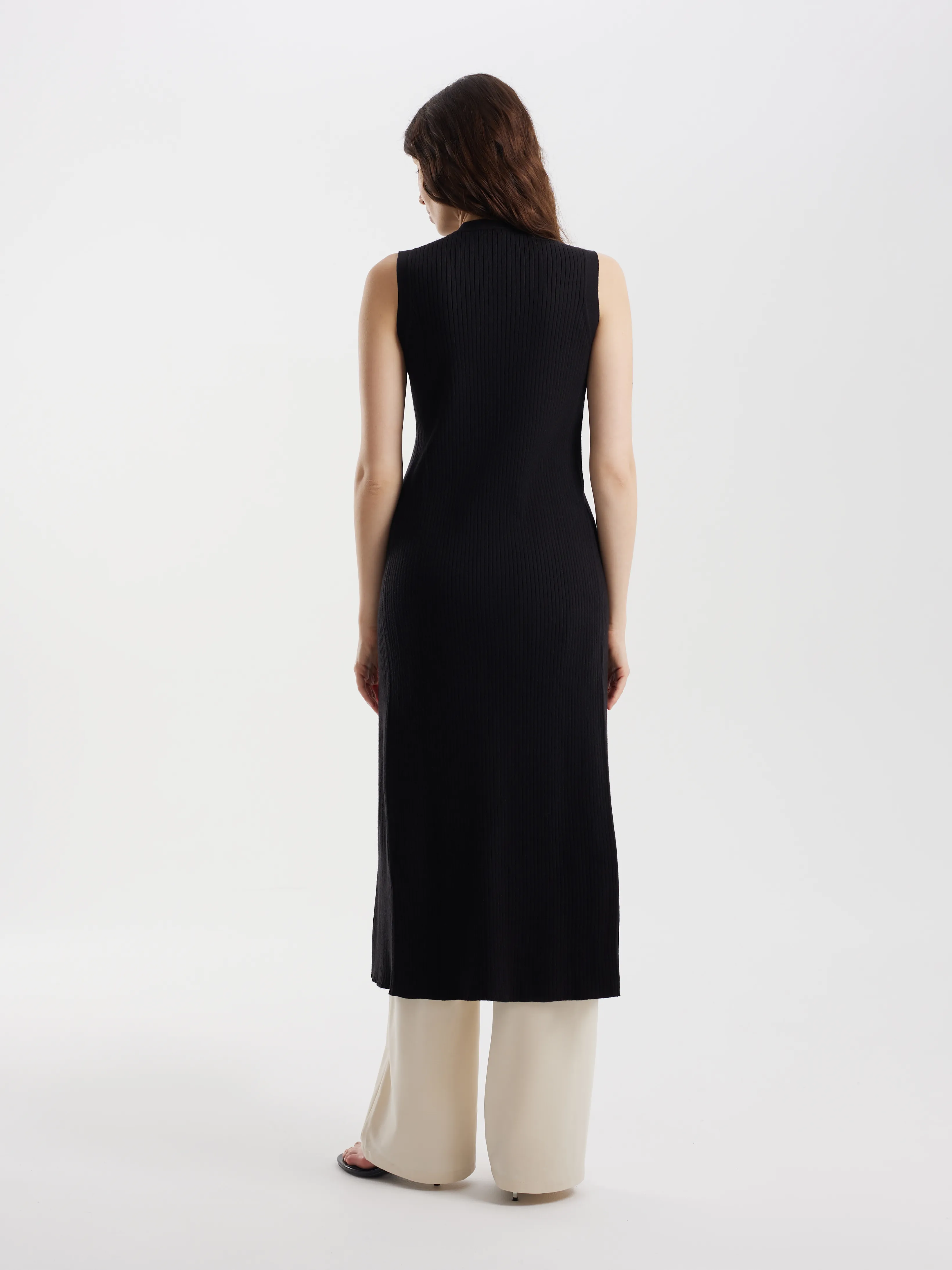 Трикотажное платье с вискозой и модалом