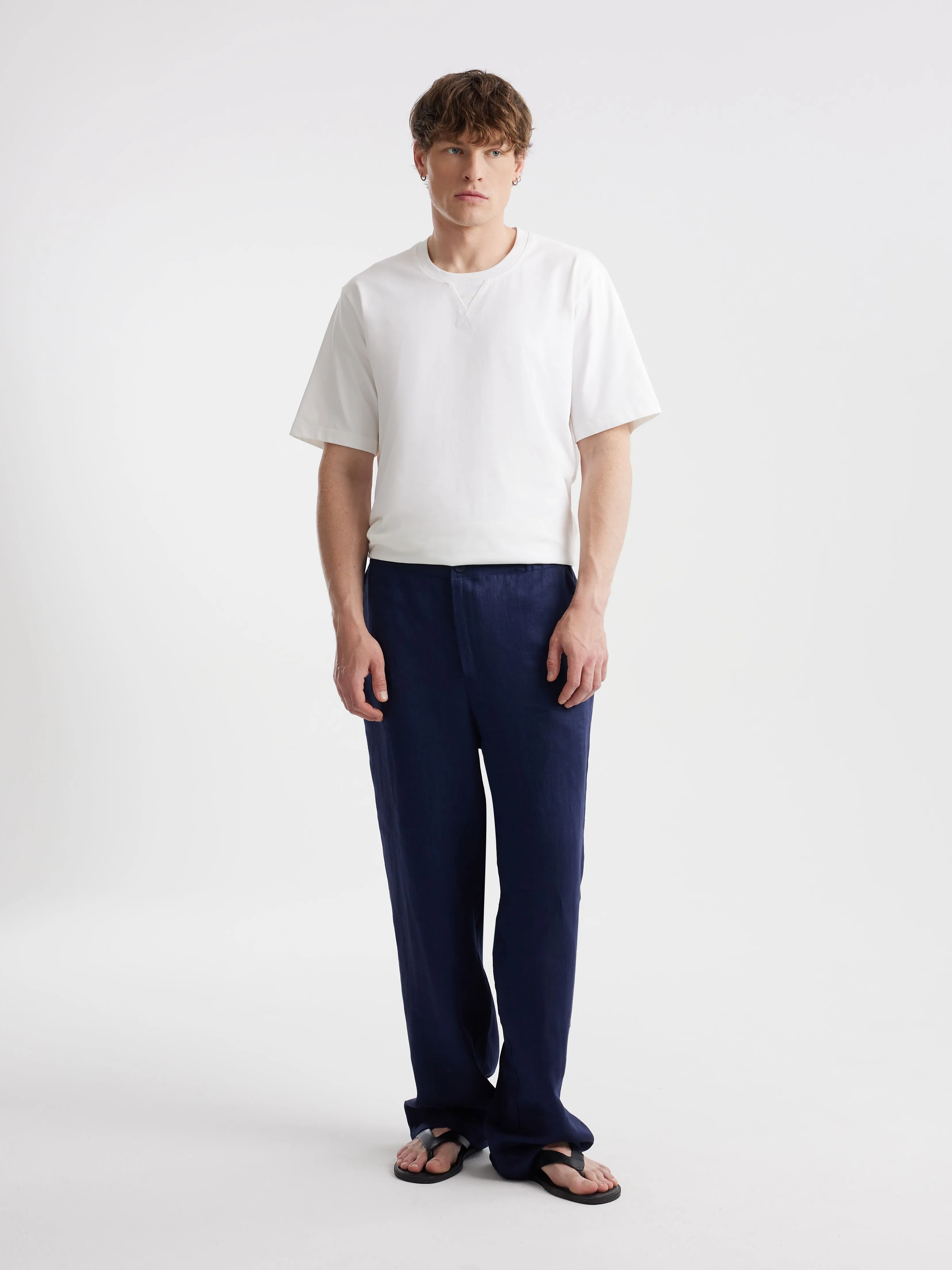 Брюки из 100% натурального льна