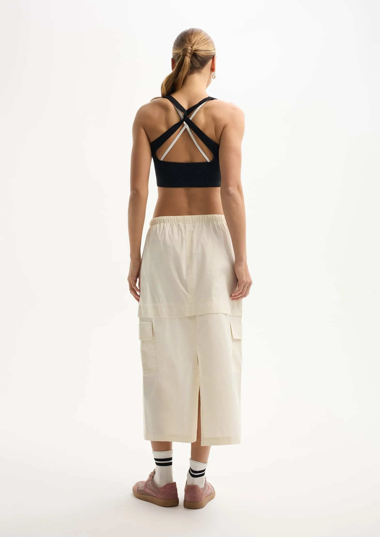 Юбка макси из 100% хлопка