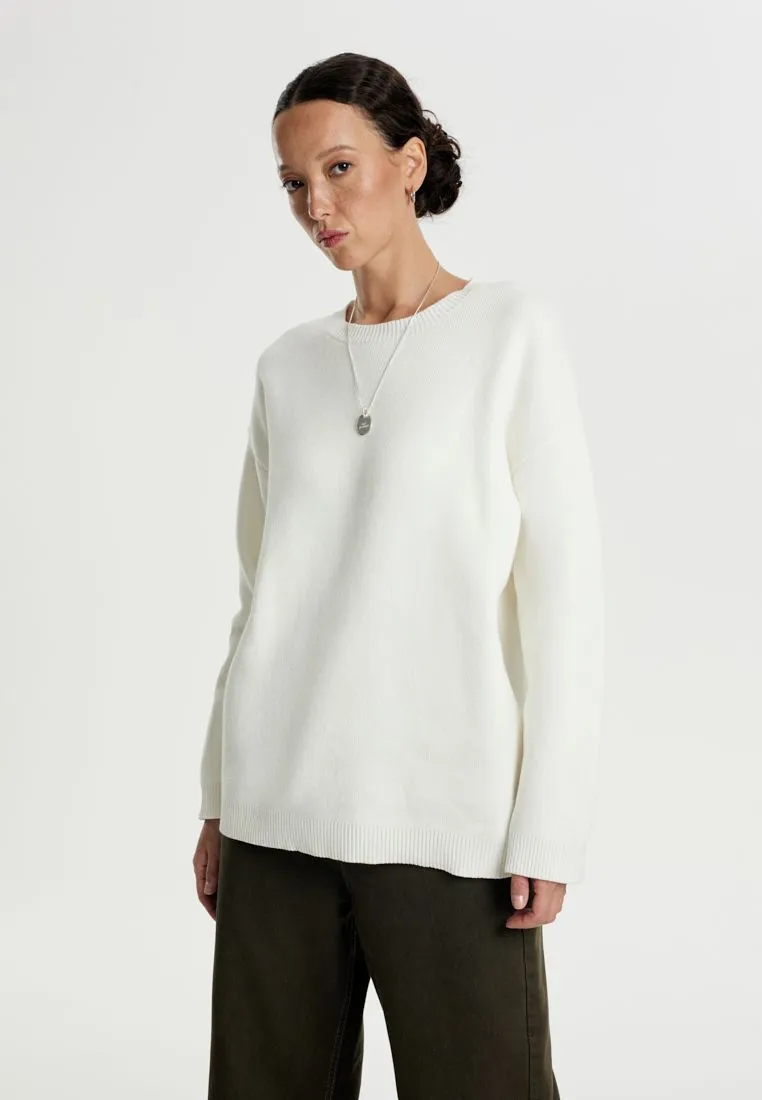 Жаккардовый джемпер из 100% хлопка